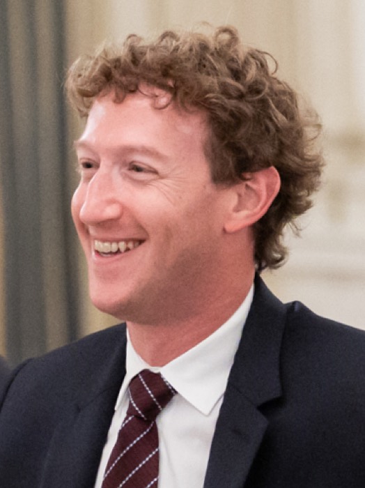 Mark Zuckerberg — CEO of Meta (Facebook, Instagram, WhatsApp)